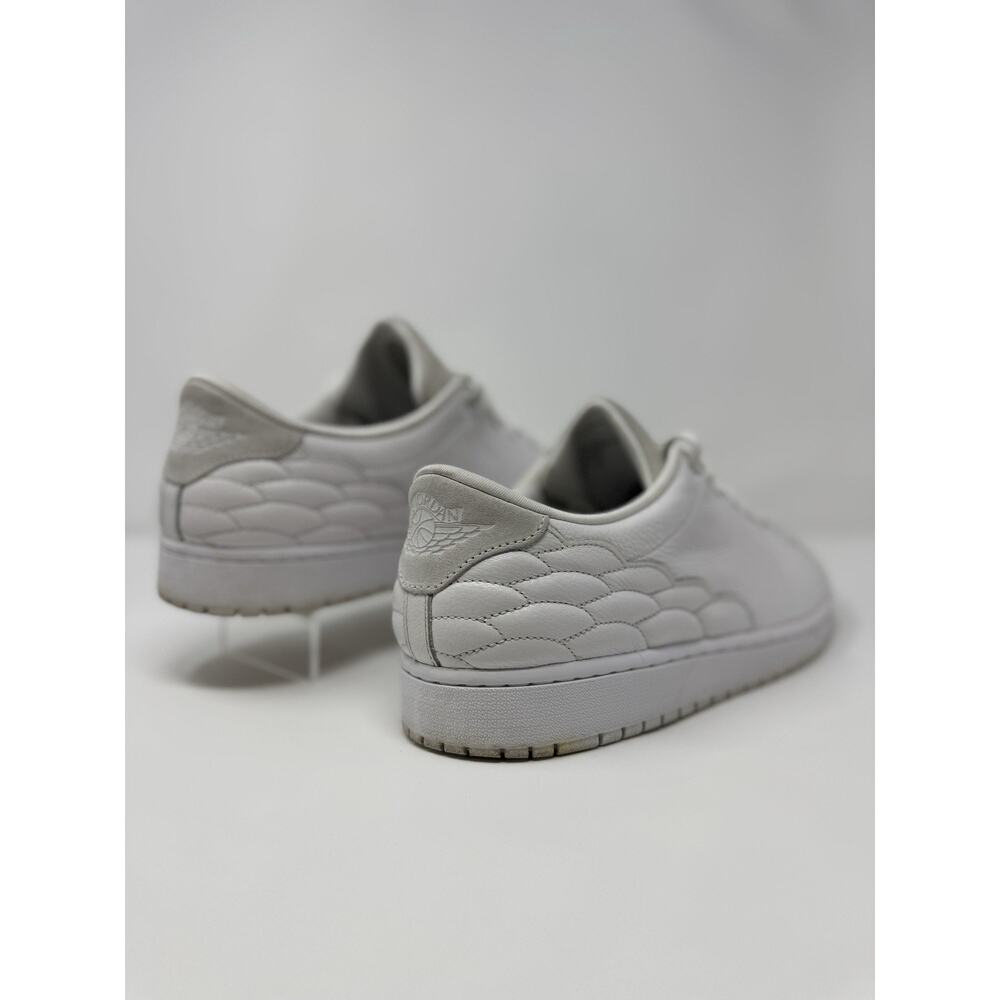 Nike Air Jordan 1 Centre Court Low Triple White DJ2756-100 Men 13 Shoes Sneaker